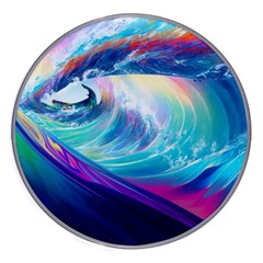 Waves Ocean Sea Tsunami Nautical Nature Water Wireless Fast Charger(white) by Jancukart