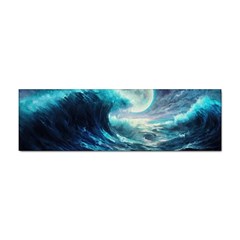 Tsunami Waves Ocean Sea Nautical Nature Water 4 Sticker (bumper) by Jancukart