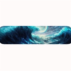 Tsunami Waves Ocean Sea Nautical Nature Water 4 Large Bar Mat