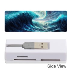 Tsunami Waves Ocean Sea Nautical Nature Water 4 Memory Card Reader (stick)