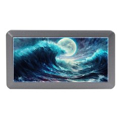 Tsunami Waves Ocean Sea Nautical Nature Water 4 Memory Card Reader (mini)