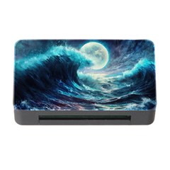 Tsunami Waves Ocean Sea Nautical Nature Water 4 Memory Card Reader With Cf by Jancukart