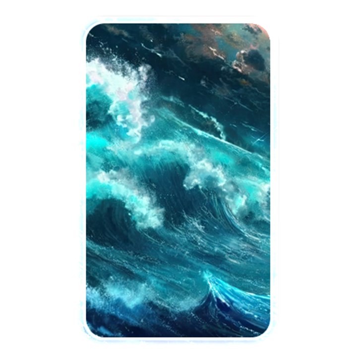 Thunderstorm Tsunami Tidal Wave Ocean Waves Sea Memory Card Reader (Rectangular)