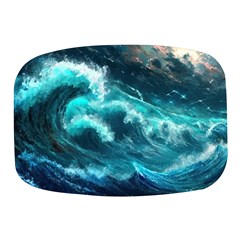 Thunderstorm Tsunami Tidal Wave Ocean Waves Sea Mini Square Pill Box by Jancukart