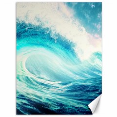 Tsunami Waves Ocean Sea Nautical Nature Water 8 Canvas 36  X 48  by Jancukart