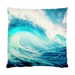 Tsunami Waves Ocean Sea Nautical Nature Water 8 Standard Cushion Case (one Side) by Jancukart