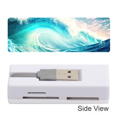 Tsunami Waves Ocean Sea Nautical Nature Water 8 Memory Card Reader (stick) by Jancukart