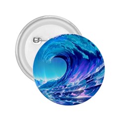 Tsunami Tidal Wave Ocean Waves Sea Nature Water 2 2 25  Buttons by Jancukart