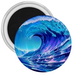 Tsunami Tidal Wave Ocean Waves Sea Nature Water 2 3  Magnets by Jancukart