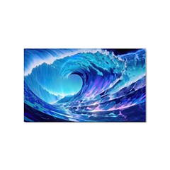 Tsunami Tidal Wave Ocean Waves Sea Nature Water 2 Sticker Rectangular (100 Pack) by Jancukart