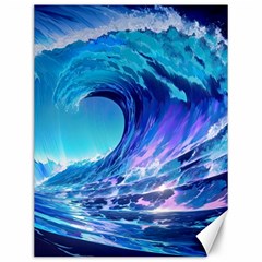 Tsunami Tidal Wave Ocean Waves Sea Nature Water 2 Canvas 12  X 16 