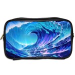 Tsunami Tidal Wave Ocean Waves Sea Nature Water 2 Toiletries Bag (Two Sides) Back