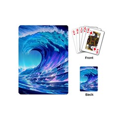 Tsunami Tidal Wave Ocean Waves Sea Nature Water 2 Playing Cards Single Design (mini)