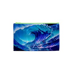 Tsunami Tidal Wave Ocean Waves Sea Nature Water 2 Cosmetic Bag (xs) by Jancukart