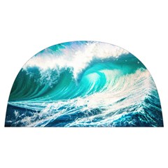 Tsunami Waves Ocean Sea Nautical Nature Water Blue Nature Anti Scalding Pot Cap by Jancukart