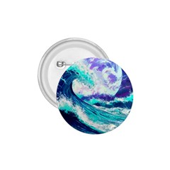 Tsunami Waves Ocean Sea Nautical Nature Water 1 75  Buttons by Jancukart