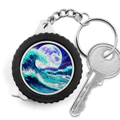 Tsunami Waves Ocean Sea Nautical Nature Water Measuring Tape