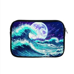 Tsunami Waves Ocean Sea Nautical Nature Water Apple Macbook Pro 15  Zipper Case by Jancukart