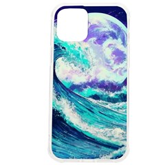 Tsunami Waves Ocean Sea Nautical Nature Water Iphone 12 Pro Max Tpu Uv Print Case by Jancukart