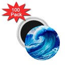 Tsunami Tidal Wave Ocean Waves Sea Nature Water 3 1.75  Magnets (100 pack)  Front