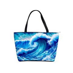 Tsunami Tidal Wave Ocean Waves Sea Nature Water 3 Classic Shoulder Handbag by Jancukart