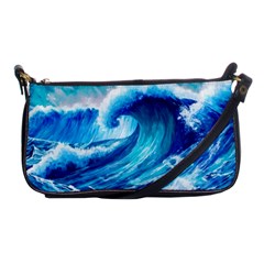 Tsunami Tidal Wave Ocean Waves Sea Nature Water 3 Shoulder Clutch Bag