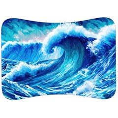 Tsunami Tidal Wave Ocean Waves Sea Nature Water 3 Velour Seat Head Rest Cushion