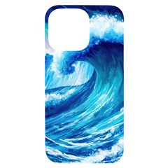 Tsunami Tidal Wave Ocean Waves Sea Nature Water 3 Iphone 14 Pro Max Black Uv Print Case by Jancukart