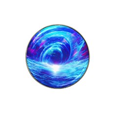 Tsunami Waves Ocean Sea Nautical Nature Water Art Work Hat Clip Ball Marker (4 Pack)