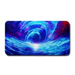 Tsunami Waves Ocean Sea Nautical Nature Water Art Work Medium Bar Mat 16 x8.5  Bar Mat