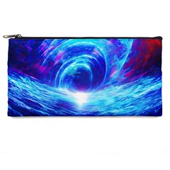 Tsunami Waves Ocean Sea Nautical Nature Water Art Work Pencil Case by Jancukart