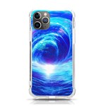 Tsunami Waves Ocean Sea Nautical Nature Water Art Work iPhone 11 Pro 5.8 Inch TPU UV Print Case Front