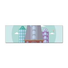 Amsterdam Landmark Landscape Sticker Bumper (100 Pack)