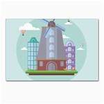 Amsterdam Landmark Landscape Postcard 4 x 6  (Pkg of 10) Front