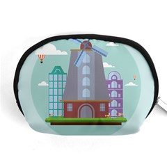 Amsterdam Landmark Landscape Accessory Pouch (medium) by Sudheng