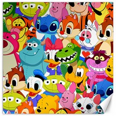 Illustration Cartoon Character Animal Cute Canvas 20  X 20  by Sudheng