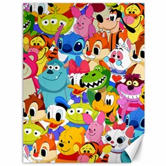 Illustration Cartoon Character Animal Cute Canvas 36  X 48  by Sudheng