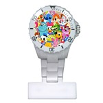 Illustration Cartoon Character Animal Cute Plastic Nurses Watch Front