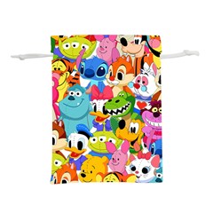 Illustration Cartoon Character Animal Cute Lightweight Drawstring Pouch (m)