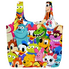 Illustration Cartoon Character Animal Cute Full Print Recycle Bag (xxxl) by Sudheng