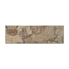 Vintage Europe Map Sticker (bumper)