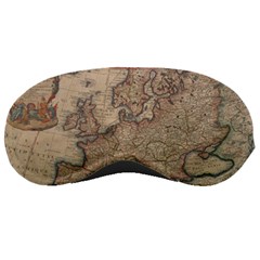 Vintage Europe Map Sleeping Mask by Sudheng