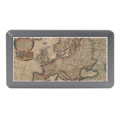 Vintage Europe Map Memory Card Reader (mini) by Sudheng