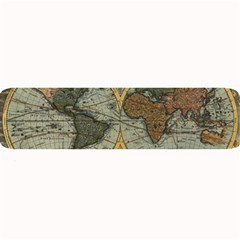 Vintage World Map Large Bar Mat by Sudheng