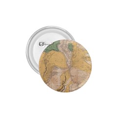 Vintage World Map Physical Geography 1 75  Buttons by Sudheng