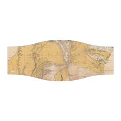 Vintage World Map Physical Geography Stretchable Headband by Sudheng