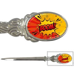 Explosion Boom Pop Art Style Letter Opener