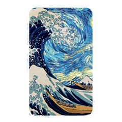 Starry Night Hokusai Van Gogh The Great Wave Off Kanagawa Memory Card Reader (rectangular) by Sudheng