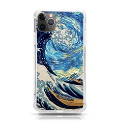 Starry Night Hokusai Van Gogh The Great Wave Off Kanagawa Iphone 11 Pro Max 6 5 Inch Tpu Uv Print Case by Sudheng