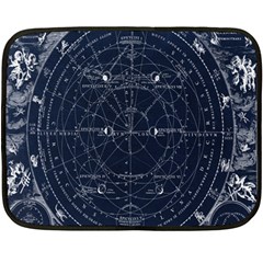 Vintage Astrology Poster Fleece Blanket (mini) by ConteMonfrey